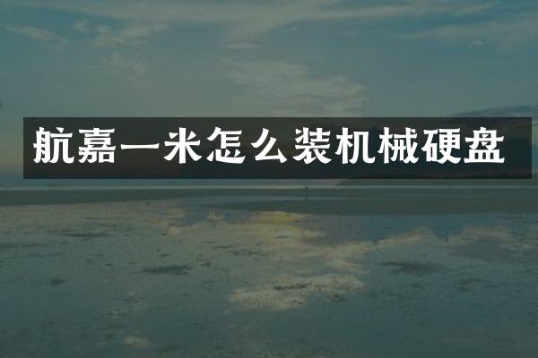 航嘉一米怎么装机械硬盘