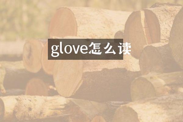 glove怎么读