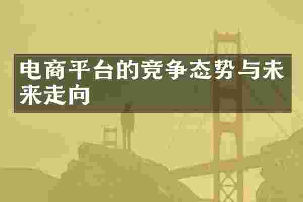 电商平台的竞争态势与未来走向