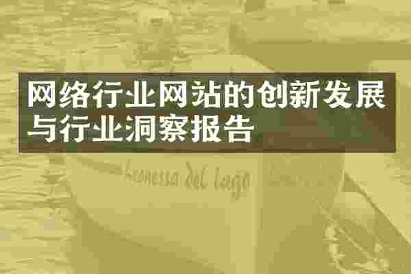 网络行业网站的创新发展与行业洞察报告