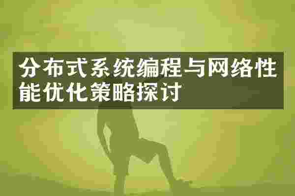 分布式系统编程与网络性能优化策略探讨